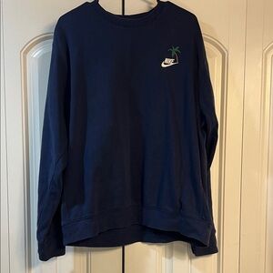 Nike Blue Crewneck Sweatshirt